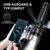 Wiederaufladbare Taschenlampe 1000 Lumen LED, LCD Display, Produktbild-Vorschau 3