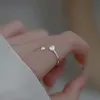 Fingerring, Herz, Zirkonia, Schmuck, Öffnung, verstellbar, Produktbild-Vorschau 7