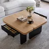 Moderner Couchtisch mit LED, umweltfreundliches Holz, Produktbild-Vorschau 12