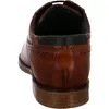 The back view of a brown leather shoe. Produktbild-Vorschau