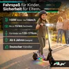 eFlux Kinder Elektroroller K1 | Faltbarer E Scooter - Produktbild-Vorschau 2