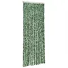 Fliegenvorhang Grün und Weiß 100x200 cm Chenille Produktbild-Vorschau 1