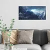 DEQORI Hybrid Leinwand Bild 60x30 cm 'Gipfel der Zukunft' Produktbild-Vorschau 3