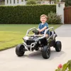 AIYAPLAY Kinder Elektroauto 12V Kinder UTV mit 2 Motorn, Produktbild-Vorschau 2