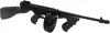 Spielzeug Tommy Gun Maschinengewehr Schwarz 76cm lang Produktbild-Vorschau 2