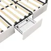 CDGlobal letto imbottito 140x200cm con LED, 4 cassetti e Anteprima dell’immagine prodotto 7