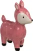 Spardose Rehkitz rosa Keramik 17x7x20,5 cm Produktbild-Vorschau 1