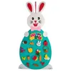 Ostern Bastelset für Kinder, Osterhase aus Filz mit Produktbild-Vorschau 5
