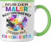 Trendation - Maler Job Tasse Geschenk Männer Evolution Produktbild-Vorschau 1