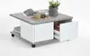 FMD Mobiler Couchtisch 70x70x35,5 cm Betongrau und Produktbild-Vorschau 2