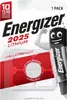 Pile ENERGIZER CR2025 Lithium, paquet de 1 Voir les images du produit 1
