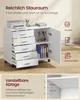 VASAGLE Rollcontainer, Aktenschrank, Schrank mit Tür, Produktbild-Vorschau 4