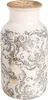 Vaso Clayre & Eef Ø 14x26 cm Fiori in Vetroceramica grigio Anteprima dell’immagine prodotto 1