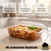 BigDean Auflaufform mit Deckel 3,95L – rechteckige Produktbild-Vorschau 4