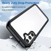 A phone case is shown at an angle on a cracked, light-colored surface with a cloudy sky in the background. Produktbild-Vorschau