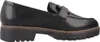 Side view of a black loafer shoe. Anteprima dell’immagine prodotto