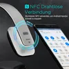August EP636W Casque Bluetooth v4.0 NFC blanc Voir les images du produit 3
