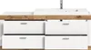 Specchio da bagno Laredo 80cm 3 ripiani bianco. Anteprima dell’immagine prodotto 7