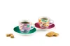 Excelsa zestaw 6 filiżanek do espresso ze spodkami Kimono Podgląd zdjęcia produktu 4