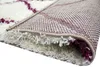 Shaggy Wohnzimmerteppich Hochflor Langflor Rautenmuster in Produktbild-Vorschau 7