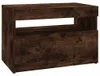 vidaXL TV-Schrank mit LED-Leuchten Räuchereiche 60x35x40 cm Produktbild-Vorschau 1