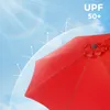 Slunečník SONGMICS Ø300 cm UPF 50+ lze sklopit o 30° na Náhled obrázku produktu 7