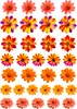 Waffel Orange Blume Gänseblümchen Torte Essbare Dekoration- Produktbild-Vorschau 2