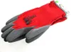 KIXX Handschuhe für die Gartenarbeit - Rot/Grau - Größe 8 Produktbild-Vorschau 4