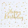 Cocktailservietten Happy Birthday, 3-lagig, 20 Stück, Produktbild-Vorschau 1