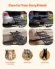 VEVOR Hundetreppe, klappbar, 4-stufig, Hunderampe für große Produktbild-Vorschau 6