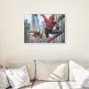 PICTURING BY NUMBERS Bilder zum Malen - Spider Man und Iron Produktbild-Vorschau 2
