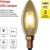LED Lampe Vintage Candle / E14 / 2,5 W (20 W) / 225 lm / Warmweiß Náhľad obrázku produktu