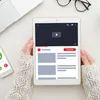 Bureau d'angle Relaxdays, avec étagère et tiroir, peu Voir les images du produit 3