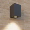 Lucande Außenwandleuchte Xava, Downlight, anthrazit, GU10 Produktbild-Vorschau 2