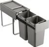 SVITA EM2x14 Einbaumülleimer 28L (2x14L) 2 Fächer mit Produktbild-Vorschau 1