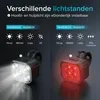 Inlustro 4x Fietslampjes - LED Achterlicht en Voorlicht - Productafbeelding-voorbeeld 3