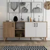 Skye Decor, moderní konzolový stolek (180 cm), dub a bílá, Náhled obrázku produktu 2
