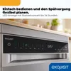 Exquisit Geschirrspüler 11 Maßgedecke | Energieklasse C | 7 Produktbild-Vorschau 4