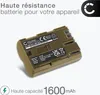 CELLONIC 2x Batterie pour Appareil photo Compatible avec Voir les images du produit 2