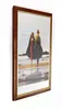 Bilderrahmen Palermo - 60x80 cm, Rot Gold Nachbildung, 1 mm Produktbild-Vorschau 2