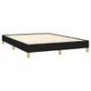 vidaXL Struttura letto senza materasso nero 140x200 cm Anteprima dell’immagine prodotto 3