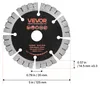 VEVOR 5 stuks diamantschijven, 125 mm, diamantschijven met Productafbeelding-voorbeeld 8