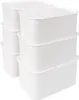 Lot de 6 boîtes de rangement Relaxdays, avec couvercle, Voir les images du produit 1