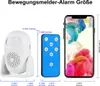 bewegungsmelder alarm mit fernbedienung, 110db innen Produktbild-Vorschau 7