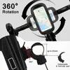 Handyhalterung Fahrrad wasserdicht mit 360 Grad Drehung - Produktbild-Vorschau 5