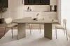 Selsey OVO - Esstisch ovale, Cappuccino, 90x204 cm Voir les images du produit 2