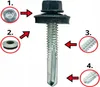 KLIMAS WSS Selbstbohrschrauben für Blech Metall RAL 7016 Produktbild-Vorschau 2