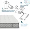 Matelas orthopédique en mousse froide 90x200 cm, 7 zones, Voir les images du produit 5