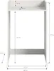 Xonox.home Waschmaschinenschrank Free BxHxT 60 x 101 cm x Produktbild-Vorschau 7