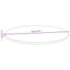 vidaXL Tischplatte Ø70x1,5 cm Bambus Produktbild-Vorschau 3